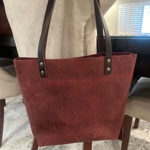 Portland Leather Tote